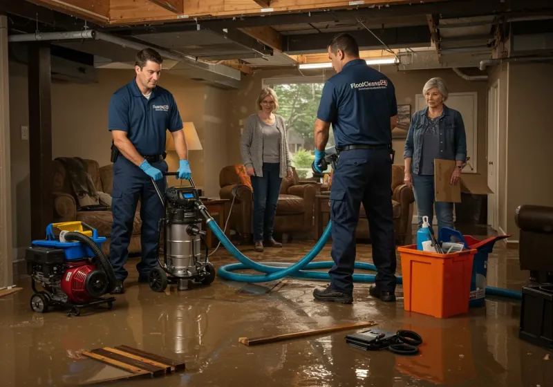 Basement Water Extraction and Removal Techniques process in Burke County, NC